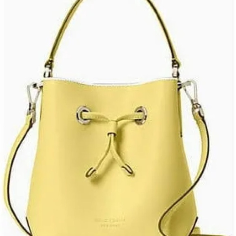 Kate Spade Eva Yellow Bucket Bag
